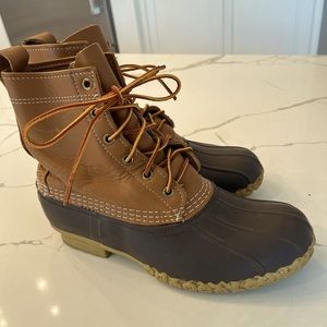 LL Bean duck boots